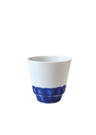 Beker hoog Nederlands Openluchtmuseum blauw
