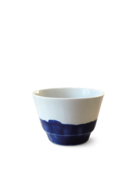 Beker laag Nederlands Openluchtmuseum blauw