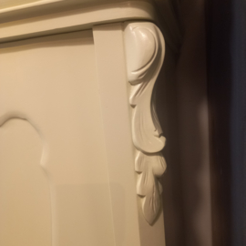 Brocante biedermeier meidenkast