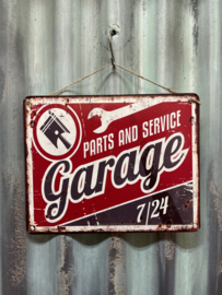 Parts and service garage