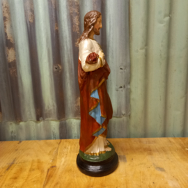 Brocante beeld Jezus heilig hart.