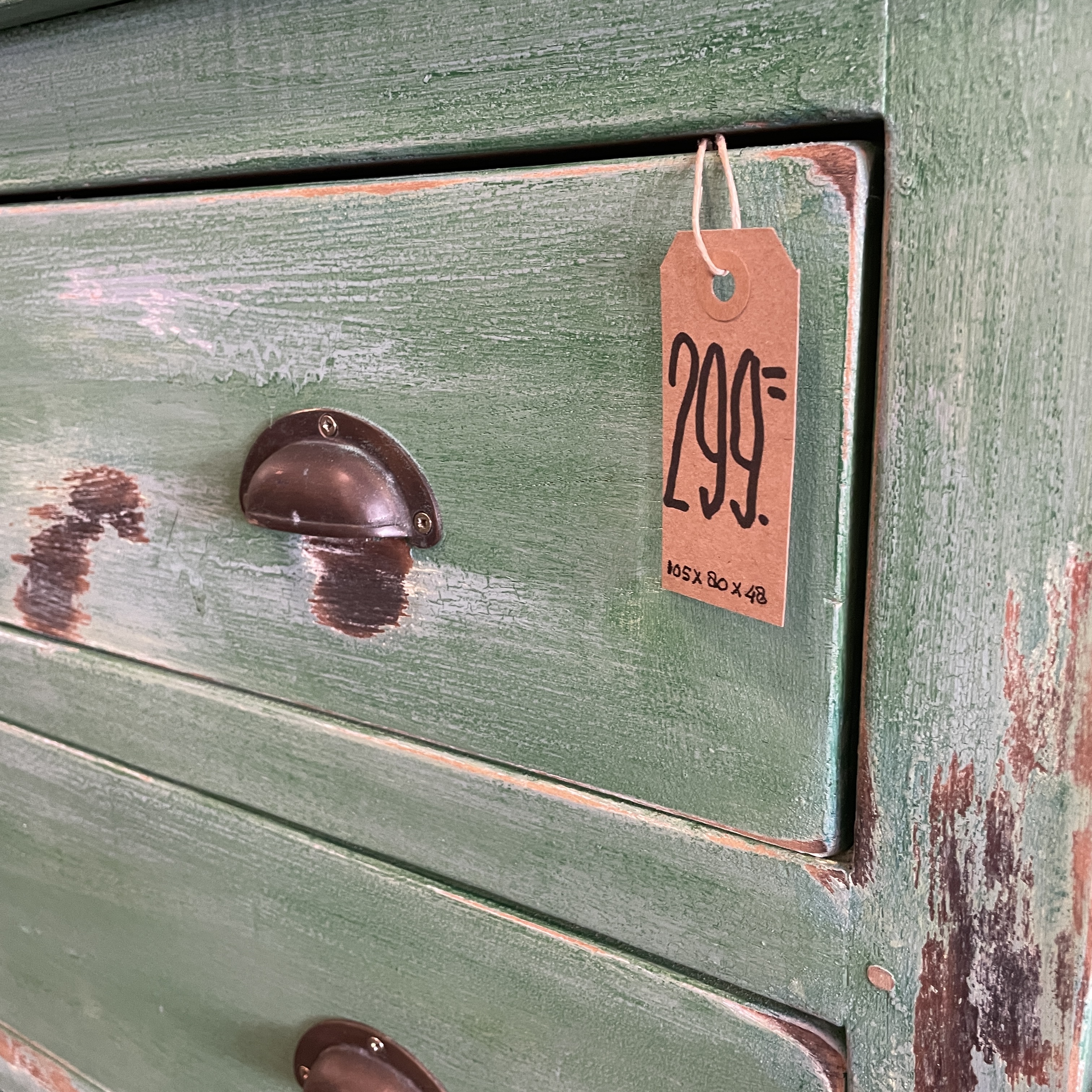 Brocante geleefde ladekast