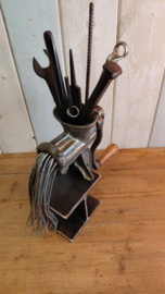 Oude vleesmolen - gereedschap - recycling - upcycling