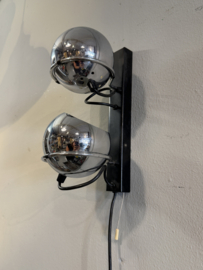 Vintage wandlamp - space age - mid century - seventies