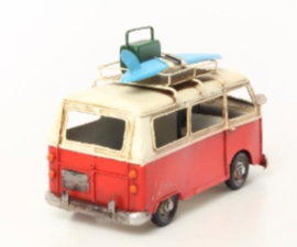 Blikken oldtimer VW bus - surfbus