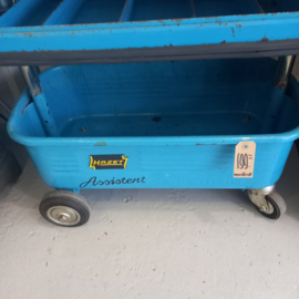 Vintage garage wagen BBQ trolley