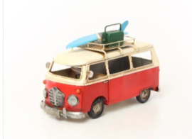 Blikken oldtimer VW bus - surfbus