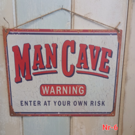 Mancave Warning