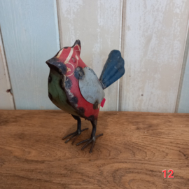 Vogeltje van gerecycled blik