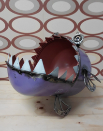 Lectuurbak - houtbak - vis - upcycling