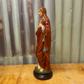 Brocante beeld Jezus heilig hart.
