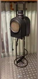 Industriële lamp - Oude stationslamp  - spoorwegen
