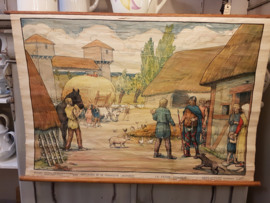 Oude schoolplaten uit België