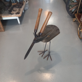 Vogel-voederbak- Oude Heggenschaar