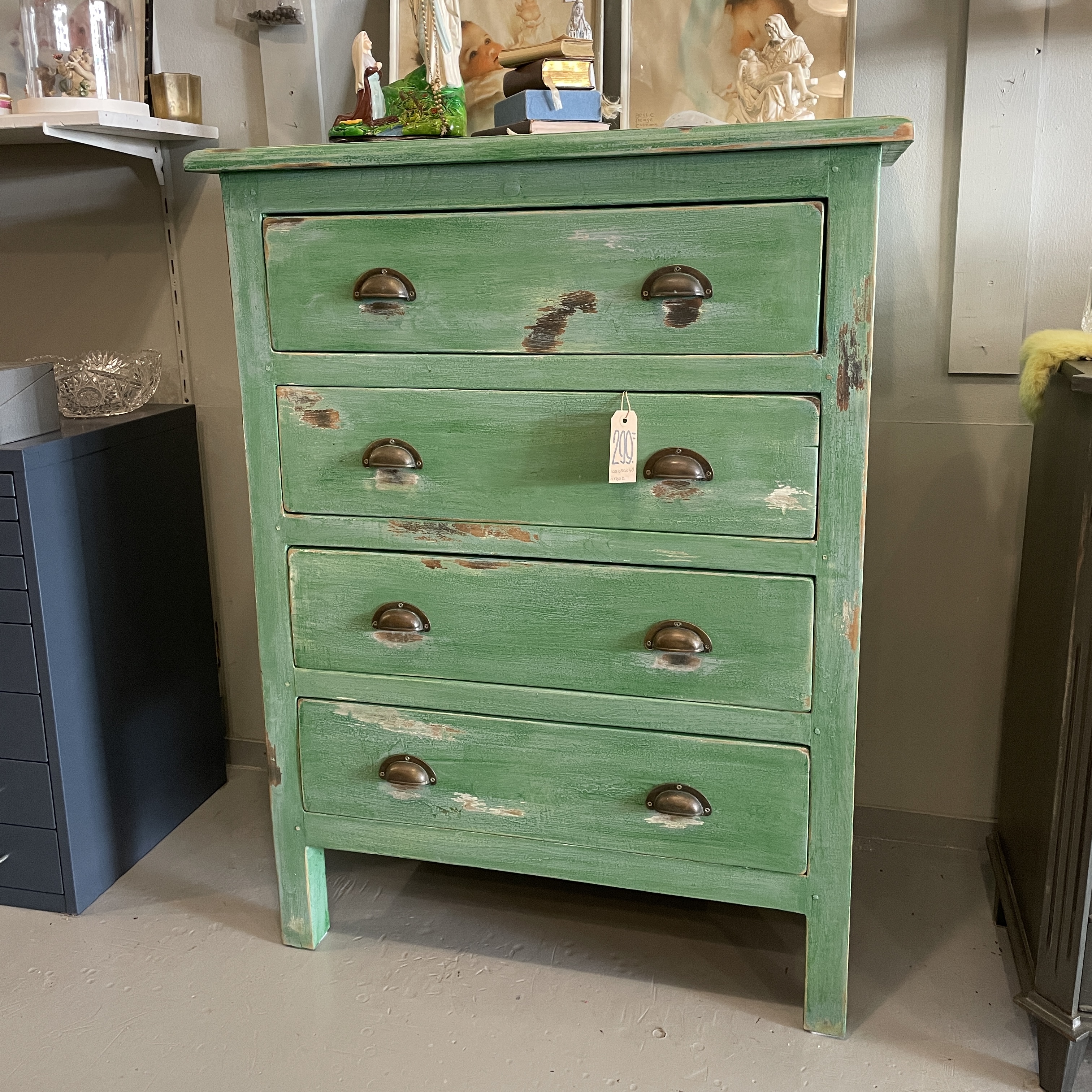 Brocante geleefde ladekast