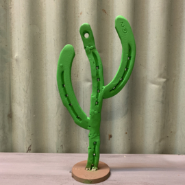 Cactus van hoefijzer - metal art