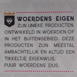 Metalen hond gemaakt van oude handboor, golfsticks  en hoefijzers