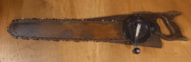 Decoratief item kettingzaag/handzaag