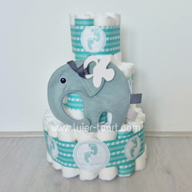 Luiertaart Olifantje