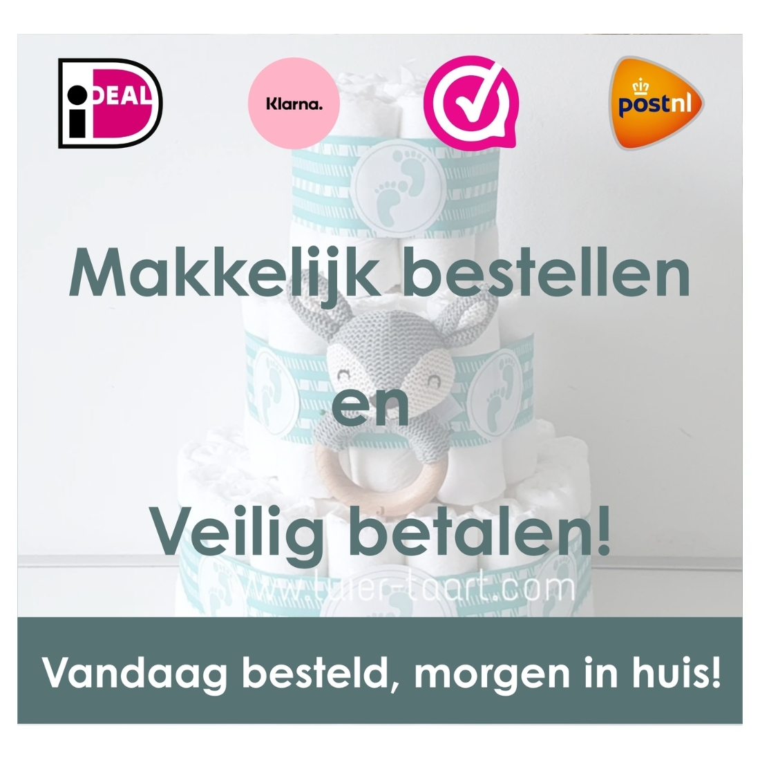 Luiertaart bestellen