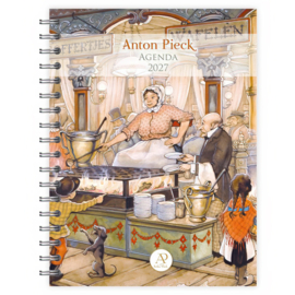 Bureau-agenda: Poffertjeskraam, 2027, Anton Pieck