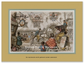 Reproductie: Lucia (kleinformaat), Anton Pieck