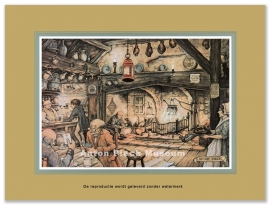 Reproductie: Herberg (middenformaat), Anton Pieck