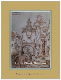 Reproductie: Rothenburg (middenformaat), Anton Pieck