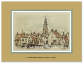 Reproductie: Vlissingen (middenformaat), Anton Pieck