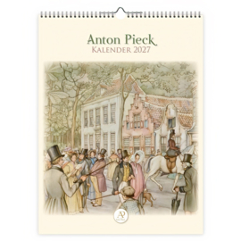 Jaarkalender groot: Hoge Hoeden 2027, Anton Pieck