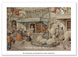 Reproductie: Brood - Backery (extra grootformaat), Anton Pieck