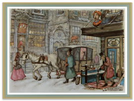 Reproductie: Gaper (kleinformaat), Anton Pieck