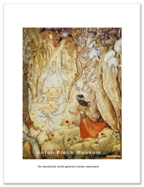 Reproductie: Fee en elfjes (middenformaat), Anton Pieck