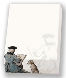 Memo blocnote: Zeilboot, Anton Pieck