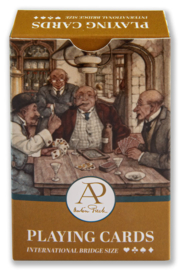 Speelkaarten: Kaartende mannen in café, Anton Pieck