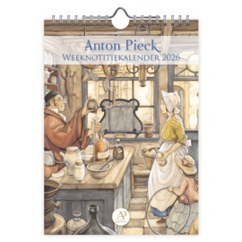 Weeknotitie kalender: Apotheek, 2026, Anton Pieck