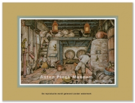 Reproductie: Geneverstokerij (middenformaat), Anton Pieck