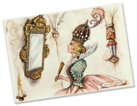 Ansichtkaart: Sneeuwwitje, Efteling,  Anton Pieck