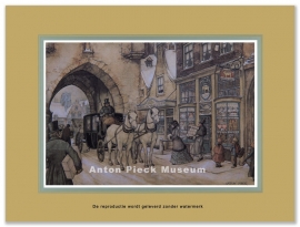 Reproductie: Bakkerij De Vergulde Olifant (middenformaat), Anton Pieck