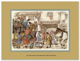 Reproductie: Red Hart (middenformaat), Anton Pieck