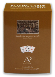 Speelkaarten: Kaartende mannen in café, Anton Pieck