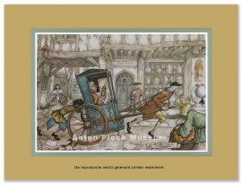 Reproductie: Spoedgeval (middenformaat), Anton Pieck