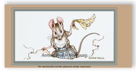 Vignetkaartje: Muisje, Anton Pieck