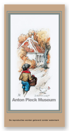 Vignetkaartje: Santpoort, Anton Pieck