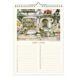 Verjaardagskalender: Het Veerhuis, Anton Pieck