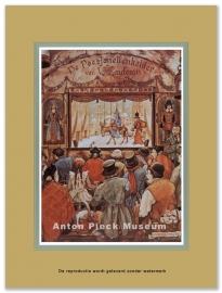Reproductie: Poesjenellenkelder (middenformaat), Anton Pieck