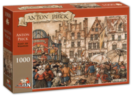 Puzzel: Raad- en Wijnhuis, Anton Pieck