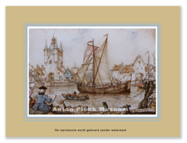 Reproductie: Zierikzee (grootformaat), Anton Pieck