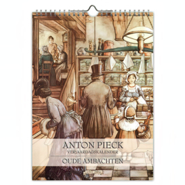 Verjaardagskalender: Oude ambachten, Anton Pieck