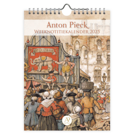 Weeknotitie kalender: De Oliphant, 2025, Anton Pieck